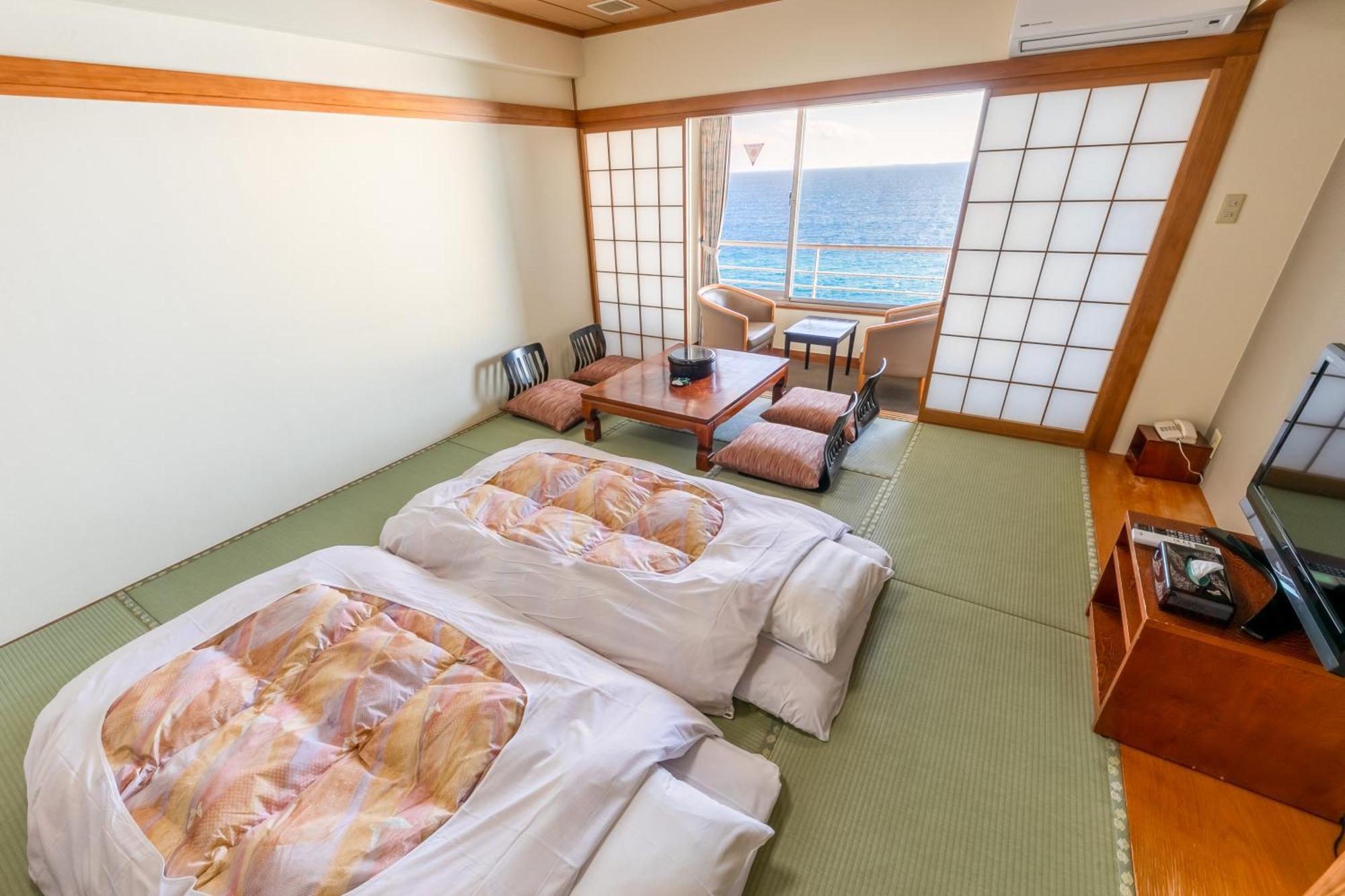 34m² studio Appartement, met 1 privé badkamer in Higashiizu Buitenkant foto