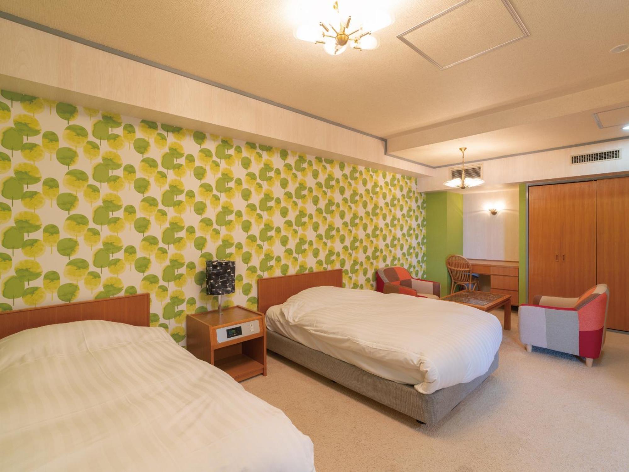 34m² studio Appartement, met 1 privé badkamer in Higashiizu Kamer foto